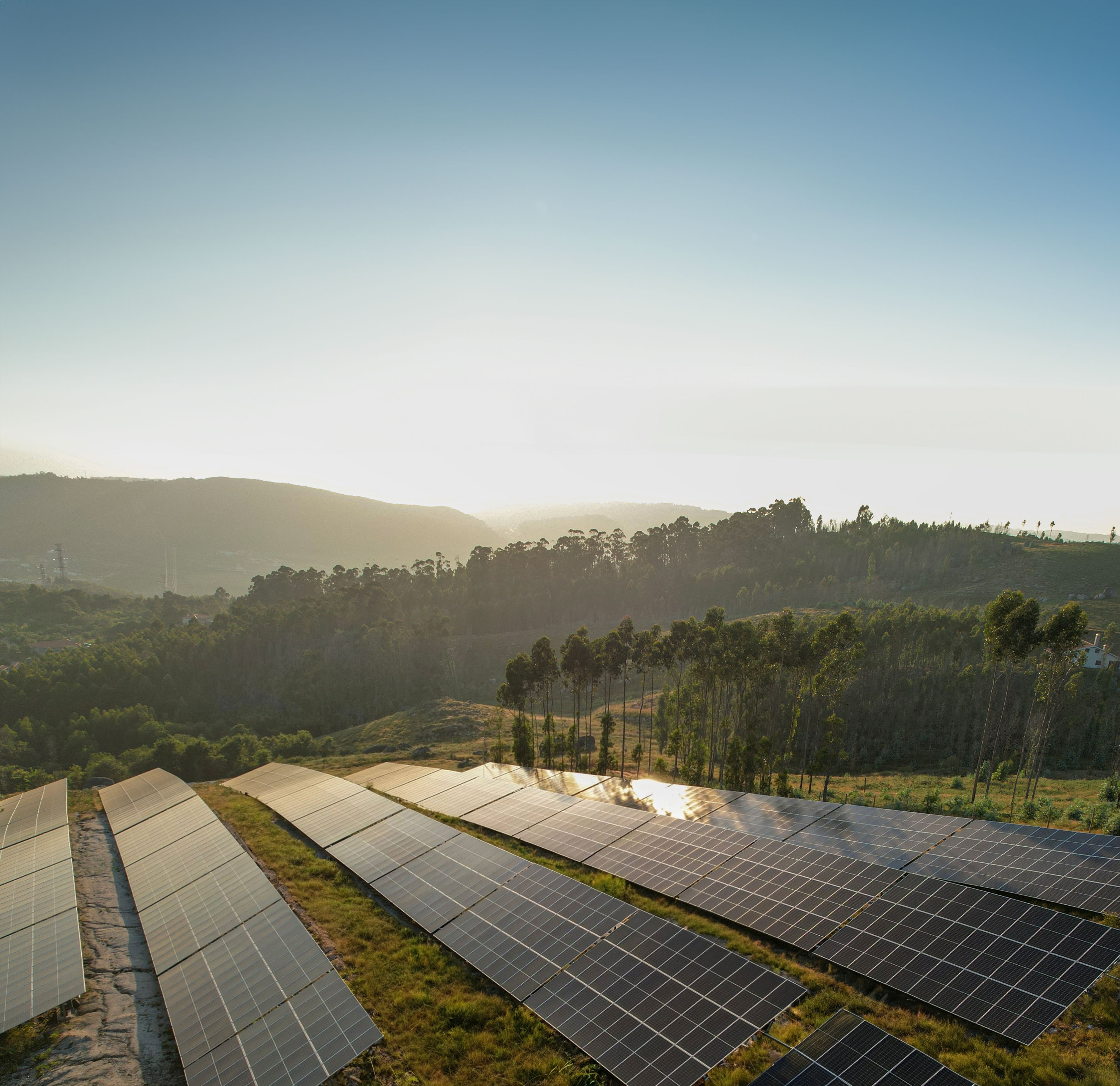 Parque solar JAFplus à escala industrial